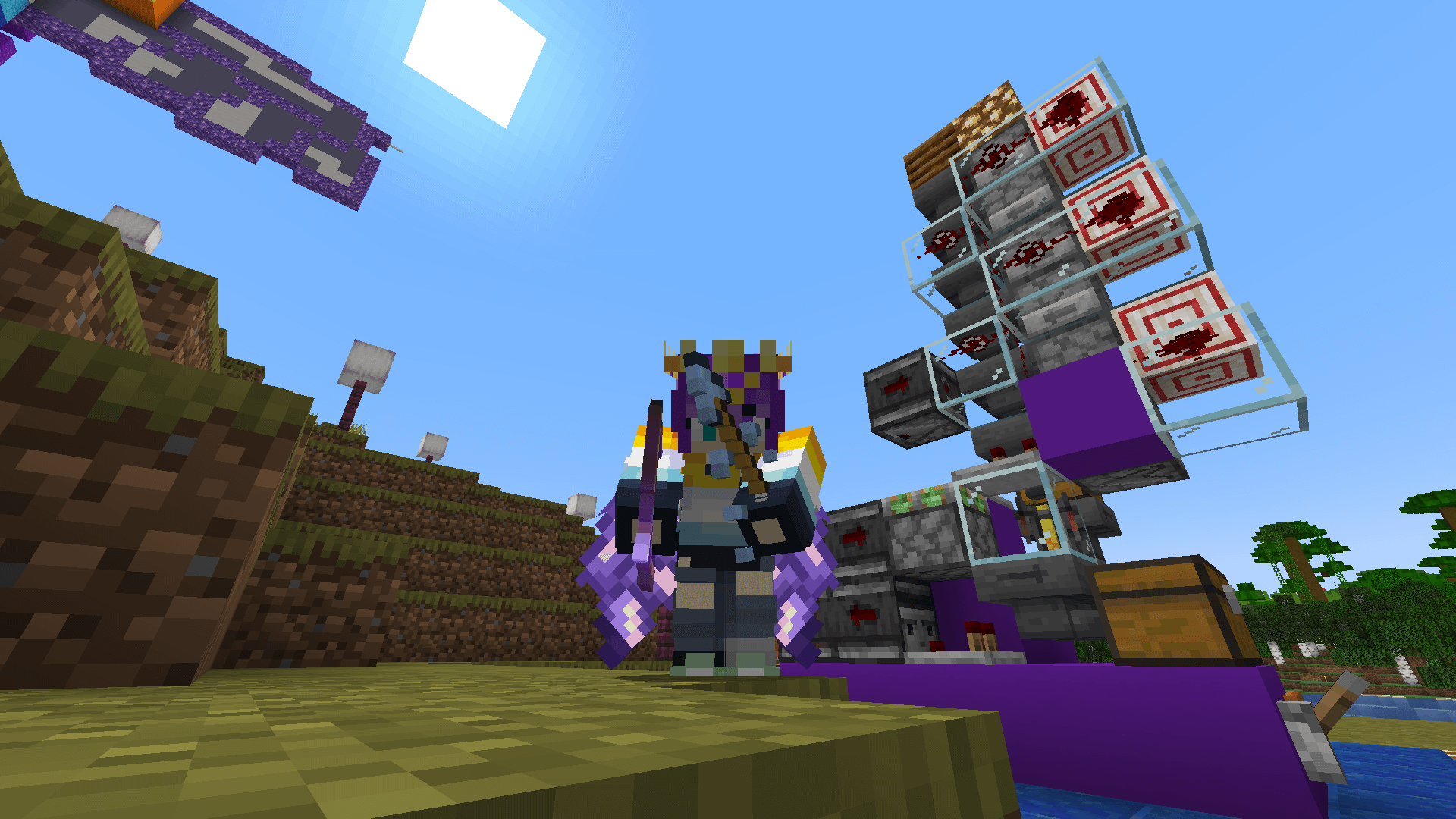 Ela hold a tipped arrow of slowness in one hand while aiming their bow with the other.