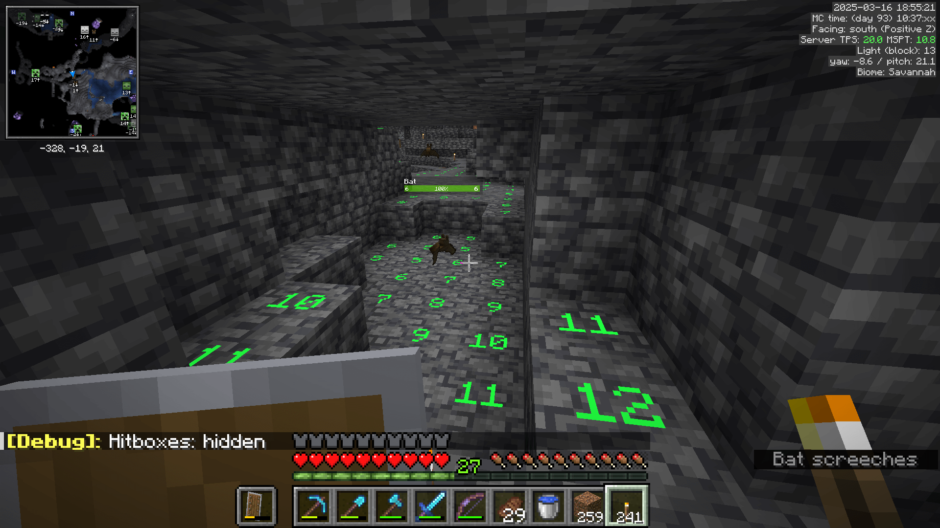 What is your purpose? To tell me there's a cave? I KNOW there's a cave, I'm IN the cave >:( Two bats in a cave.