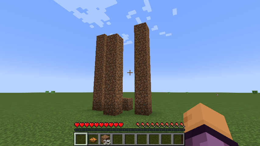 The same scene after eating the mushroom stew. Due to a mod, there is no bowl left in the inventory.